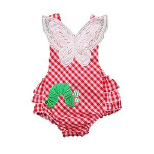 The Very Hungry Caterpillar Dress Romper Birthday Clothes Butterfly Outfit